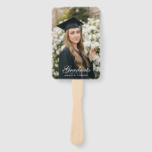 Create Your Own Two Sided Photo Graduation Fächer (Vorderseite)