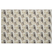 Create Your Own Vintage Brown Owls Stoff (Fat Quarter (45,7 x 55,9 cm))
