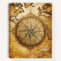 Create Your Own Vintage Compass Rose Travel