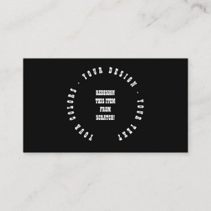 Create Your Own Visitenkarte