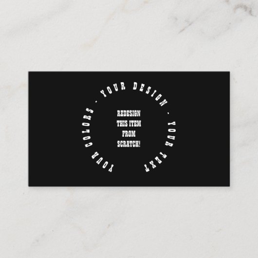 Create Your Own Visitenkarte (Vorderseite)