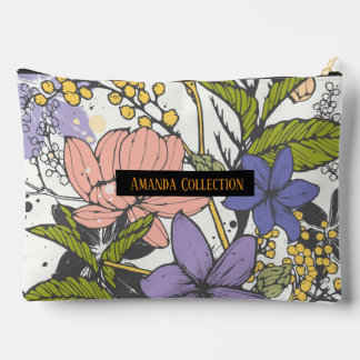 Create your own Watercolor stylish branding Zubehörtasche