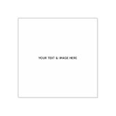 Create Your Own wedding custom Flat Note Card Gummistempel (Prägung)