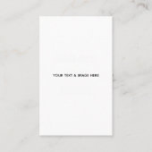 Create Your Own wedding custom Flat Note Card Visitenkarte (Vorderseite)