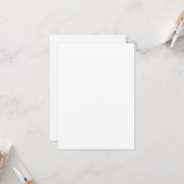 Create Your Own wedding custom Karte (Vorderseite/Rückseite Beispiel)