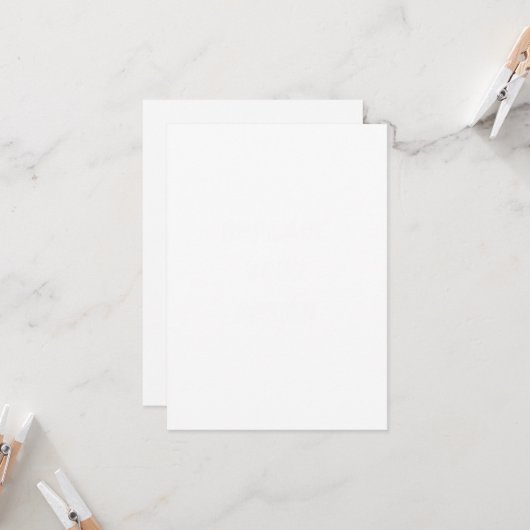 Create Your Own wedding custom  Karte (Vorderseite/Rückseite Beispiel)