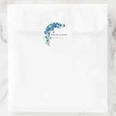 Create Your Own wedding  Runder Aufkleber (Tasche)