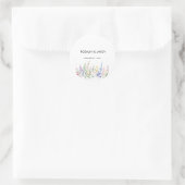 Create Your Own wedding  Runder Aufkleber (Tasche)