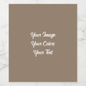 Create Your Own Weinetikett (Einzelnes Label)