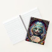 Create Your Own Whimsical Cheshire Cat Notizblock (Innenseite)