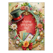 Create Your Own Whimsical Magic Top Hat Red