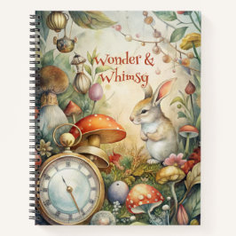 Create Your Own Whimsical Rabbit Hutch Notizblock