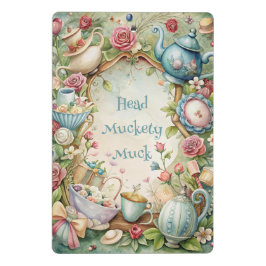 Create Your Own Whimsical Tea Party Spring Mini Klemmbrett