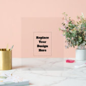 Create Your Own white Acrylschild (Hochzeit)