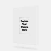 Create Your Own white Acrylschild (Winkel)