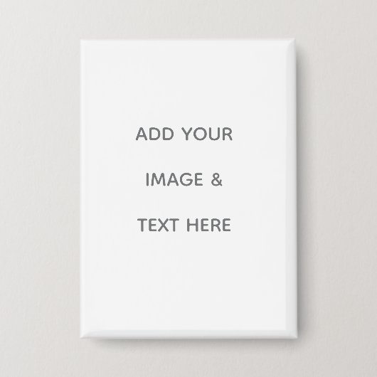 Create Your Own white  Button (Vorderseite)