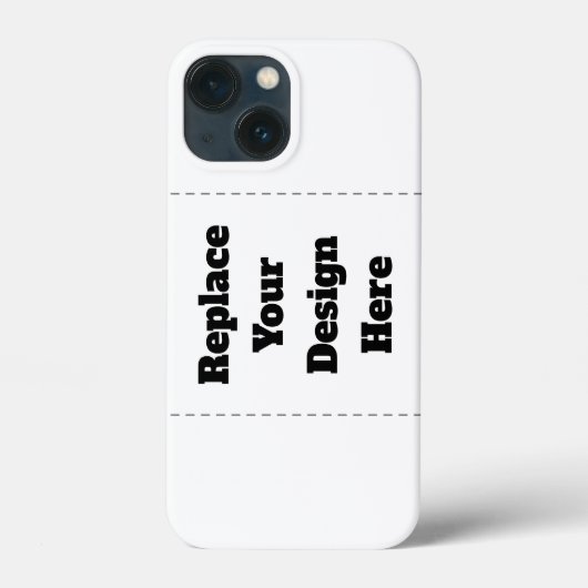 Create Your Own white  Case-Mate iPhone Hülle (Rückseite)