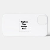 Create Your Own white  Case-Mate iPhone Hülle (Rückseite (Horizontal))