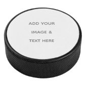 Create Your Own white Eishockey Puck (3/4)