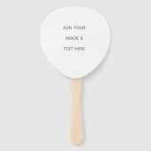 Create Your Own white  Fächer (Vorderseite)