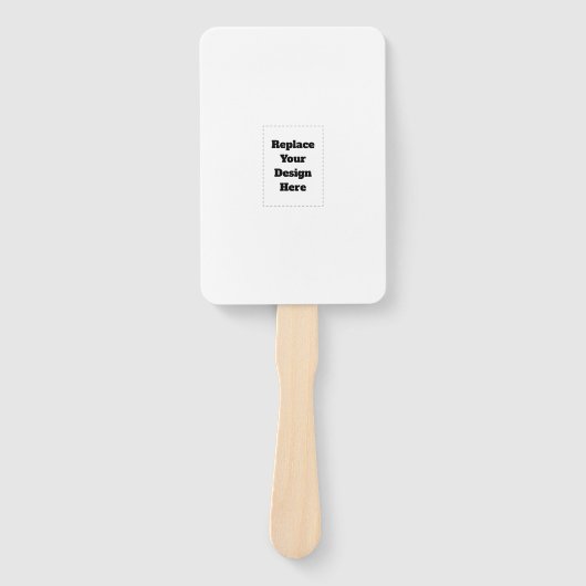 Create Your Own white  Fächer (Vorderseite)