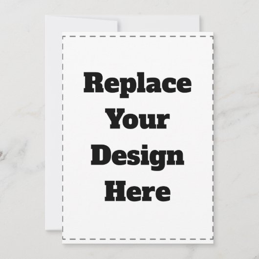 Create Your Own white  Feiertagskarte (Vorderseite)