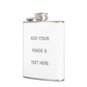 Create Your Own white  Flachmann (Links)