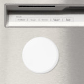 Create your own white Folded Greeting Card Magnet (In Situ (Geschirrspüler))