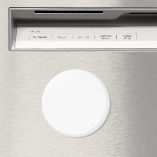 Create your own white Folded Greeting Card Magnet (In Situ (Geschirrspüler))