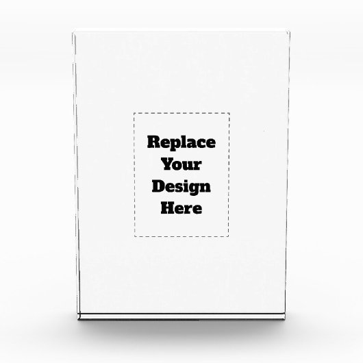 Create Your Own white  Fotoblock (Vorderseite)