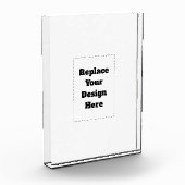 Create Your Own white  Fotoblock (Links)