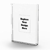 Create Your Own white  Fotoblock (Rechts)