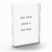 Create Your Own white  Fotoblock (Links)