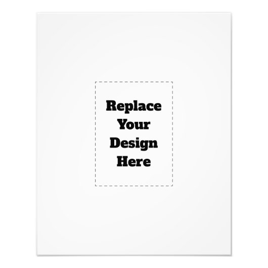 Create Your Own white  Fotodruck (Vorne)