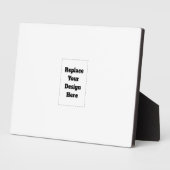 Create Your Own white  Fotoplatte (Seite)