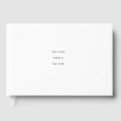 Create Your Own white  Gästebuch (Vorderseite)