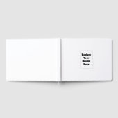 Create Your Own white  Gästebuch (Voll)