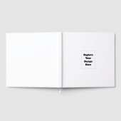 Create Your Own white Gästebuch (Voll)