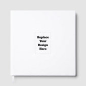 Create Your Own white Gästebuch (Vorderseite)