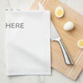 Create Your Own white Geschirrtuch (Viertel Falte)