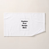 Create Your Own white  Handtuch (Handtuch)