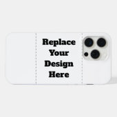 Create Your Own white  iPhone Hülle (Rückseite (Horizontal))