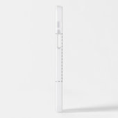 Create Your Own white  iPhone Hülle (Linke Seite)