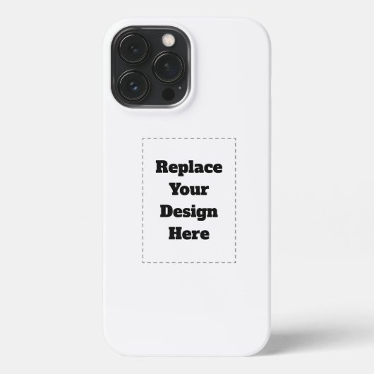 Create Your Own white  iPhone Hülle (Rückseite)