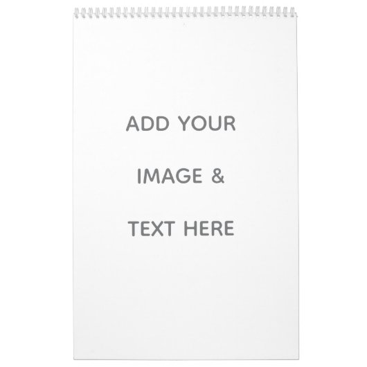 Create Your Own white Kalender (Titelbild)