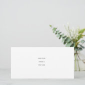 Create Your Own white  Karte (Stehend Vorderseite)