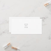 Create Your Own white  Karte (Vorderseite/Rückseite Beispiel)