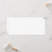  Create your own white Karte (Vorderseite/Rückseite Beispiel)