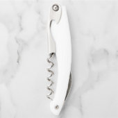 Create Your Own white  Kellnermesser (Vorderseite)