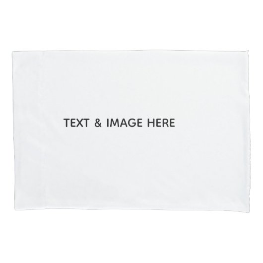 Create Your Own white Kissenbezug (Vorderseite)